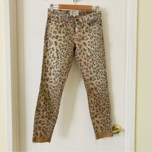 CURRENT/ELLIOT Leopard Denim